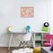 Stupell Industries Kid's Map Of World Pink Framed Giclee, design by Carla Daly